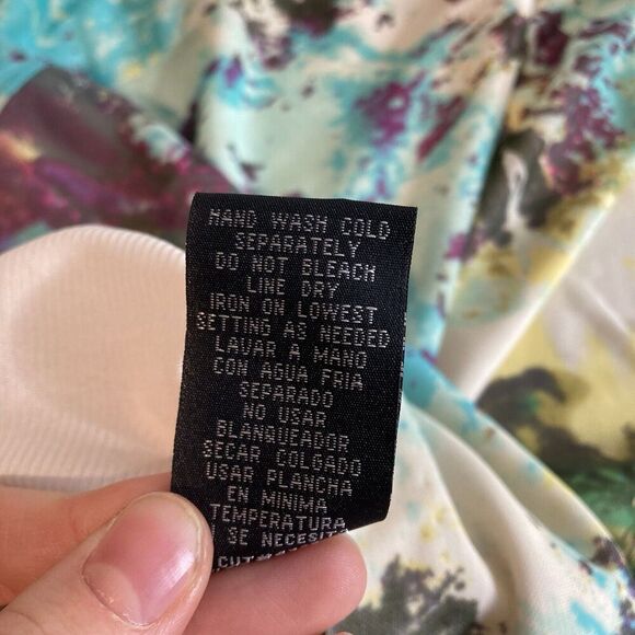 Rampage Women's Green Mesh Faux Wrap Dress Size L Y2K 90’s Colors Mall Vibes‎ - Picture 7 of 11